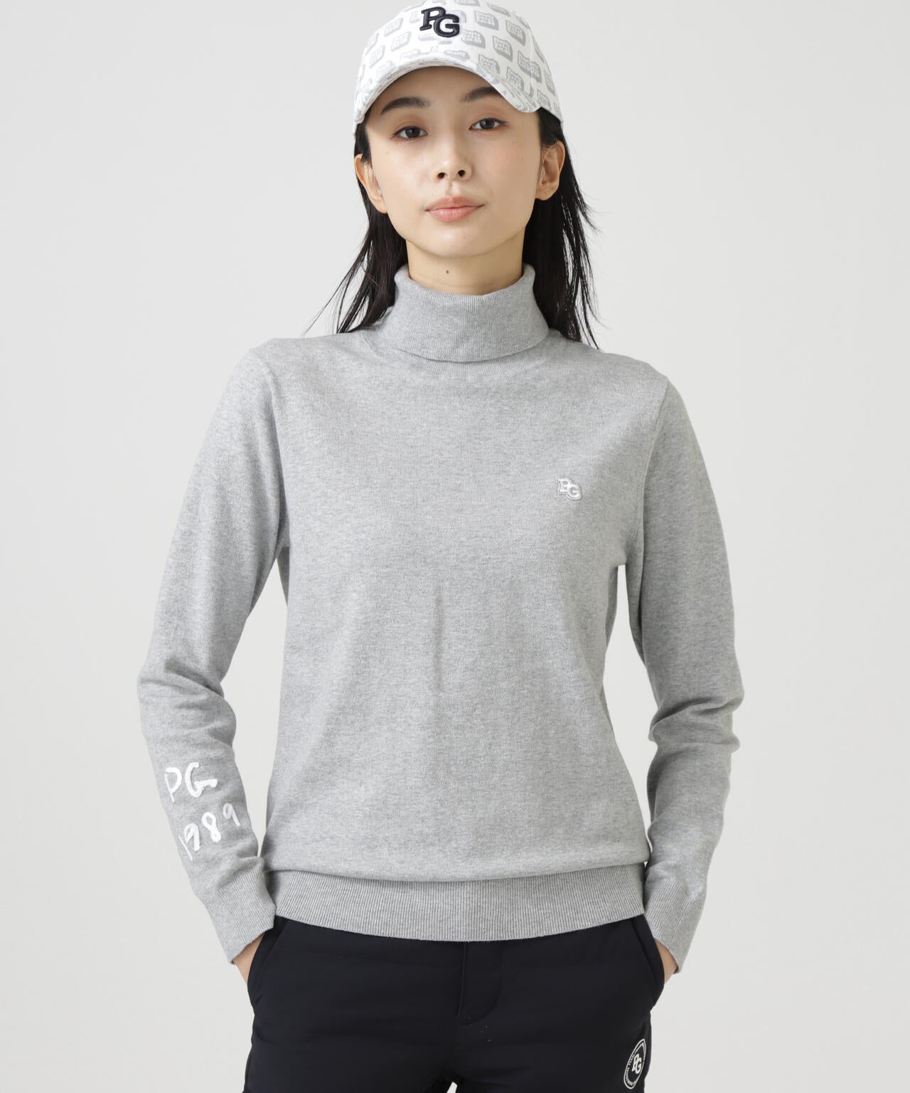 カシミヤタッチタートルネックニットプルオーバー | PEARLY GATES