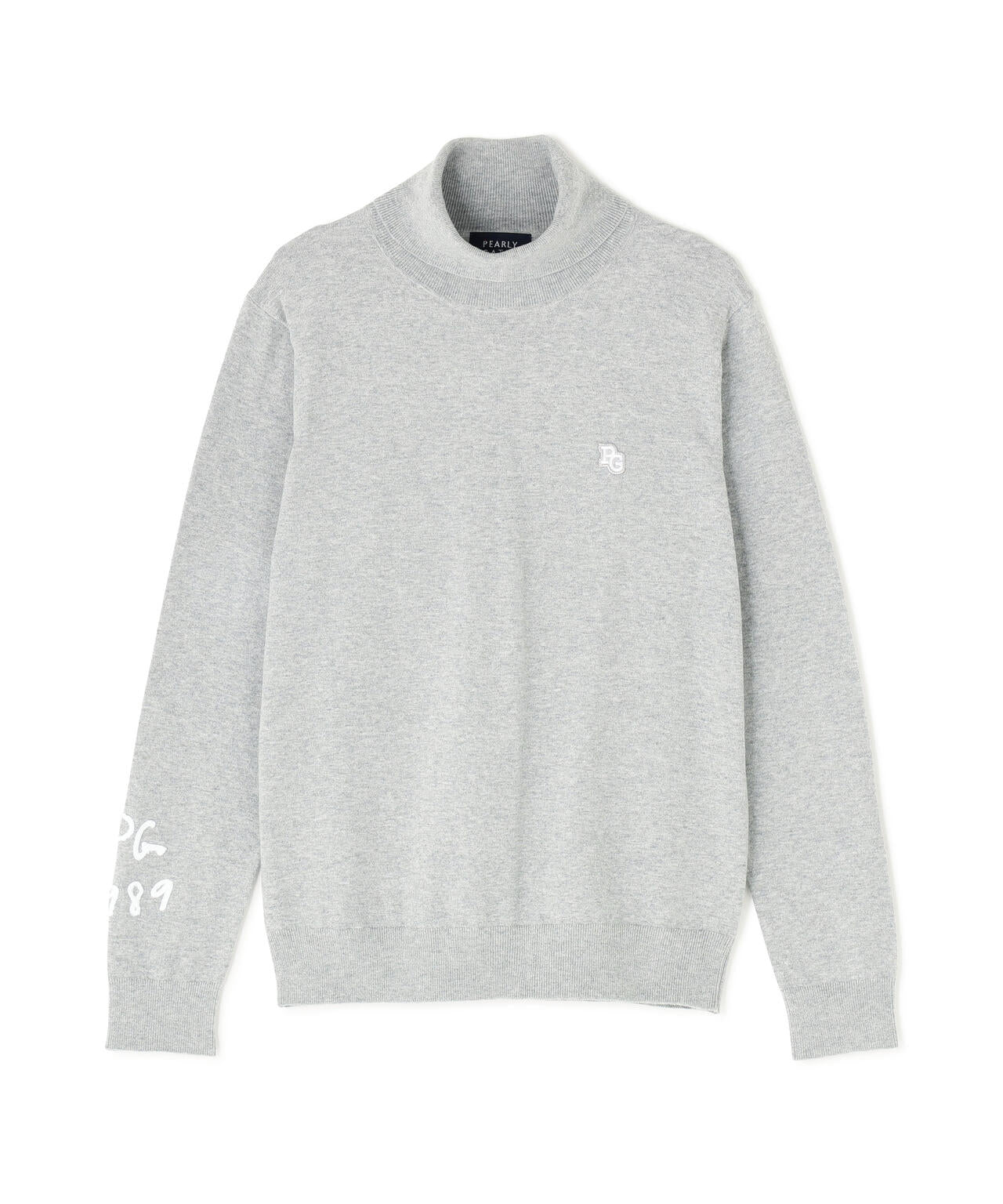 カシミヤタッチタートルネックニットプルオーバー