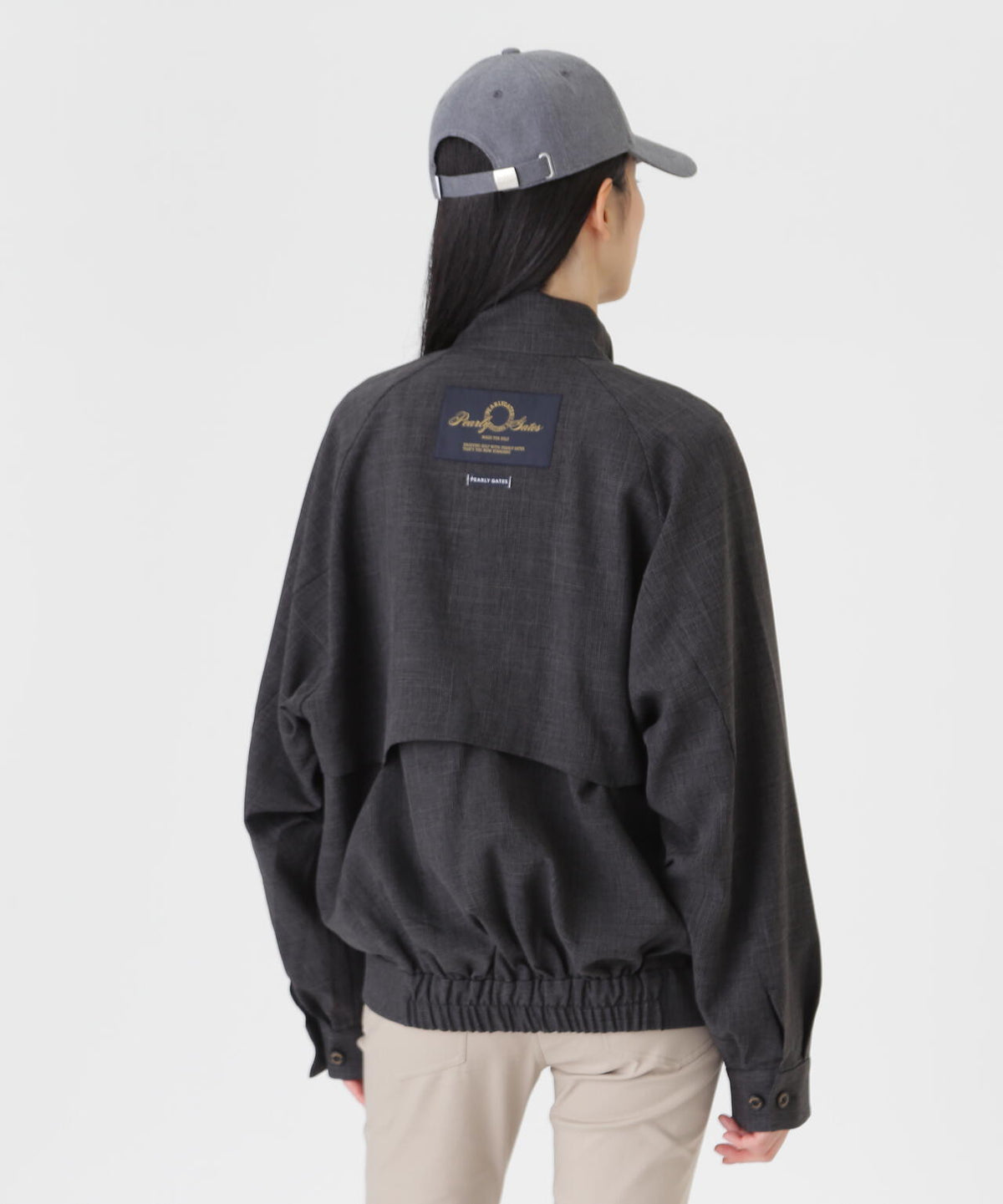 ウーリーノブルゾン ＜グレンチェック柄＞ (WOMENS)