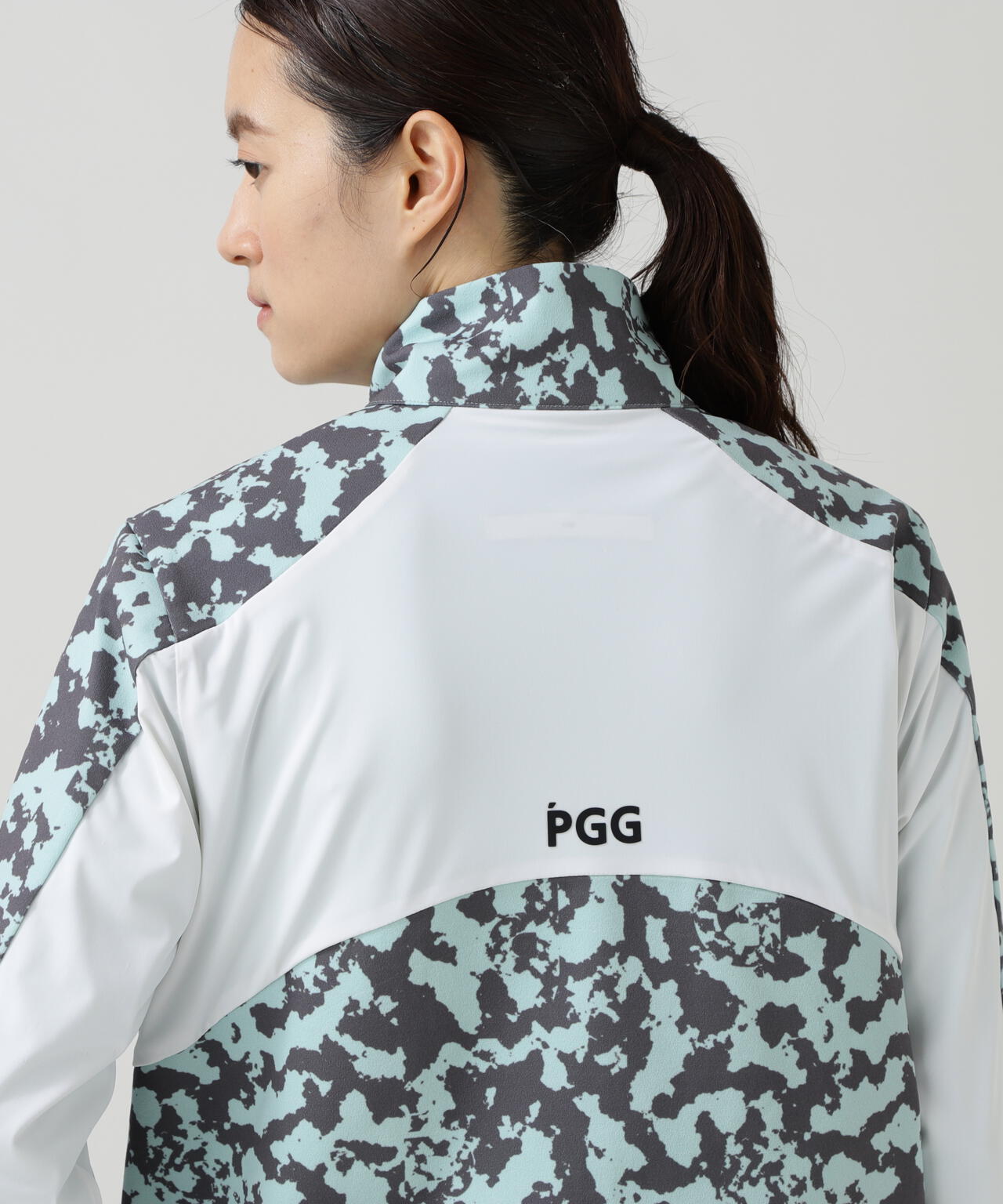 PGG] [直営店舗&公式オンライン限定] TEXBRID梨地×トリコット ＜チョコ