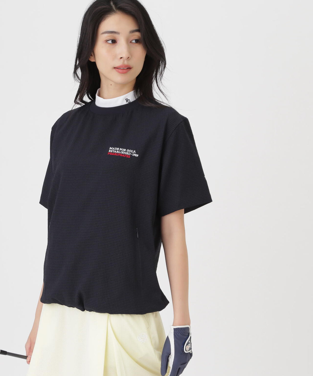 4WAY高通気Woven半袖スニードTシャツ (WOMENS)