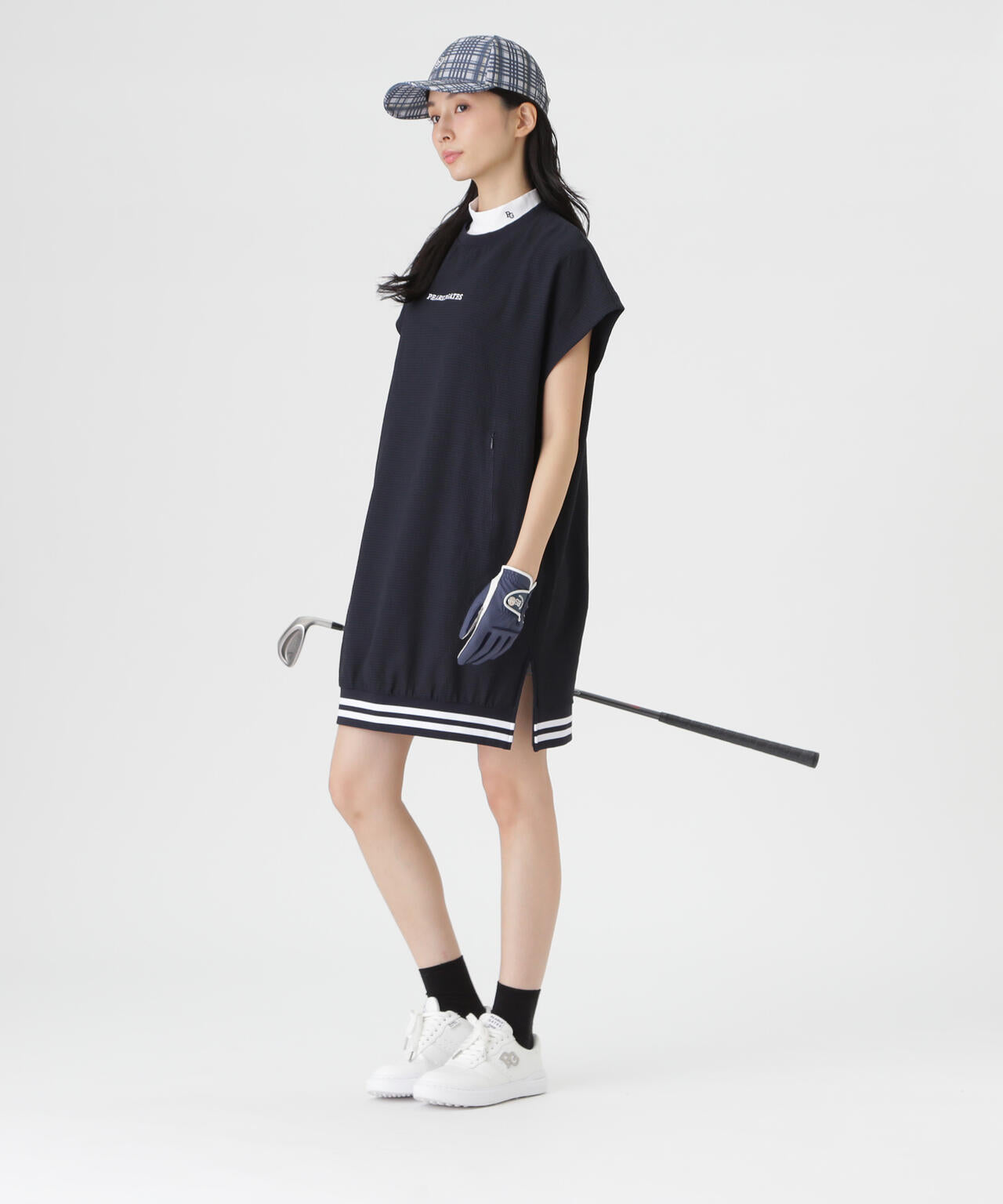 4WAY高通気Wovenフレンチワンピース (WOMENS) | PEARLY GATES