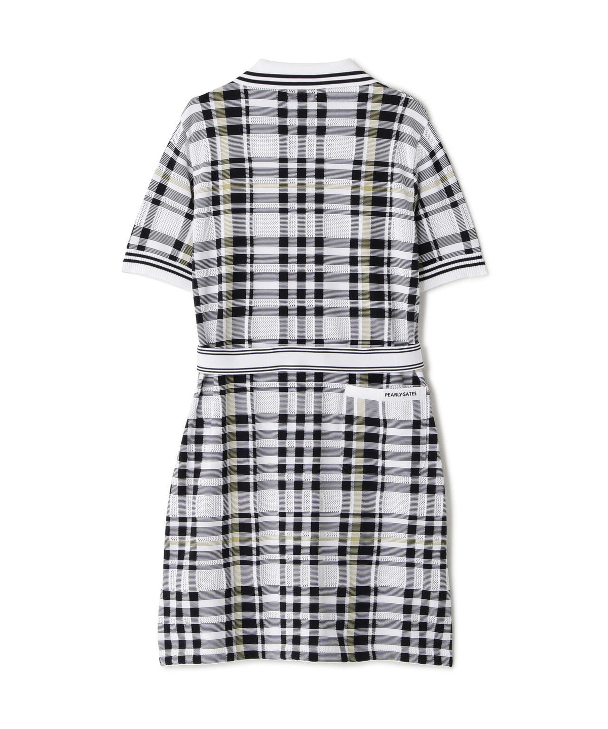 14G天竺半袖ポロワンピース (WOMENS)