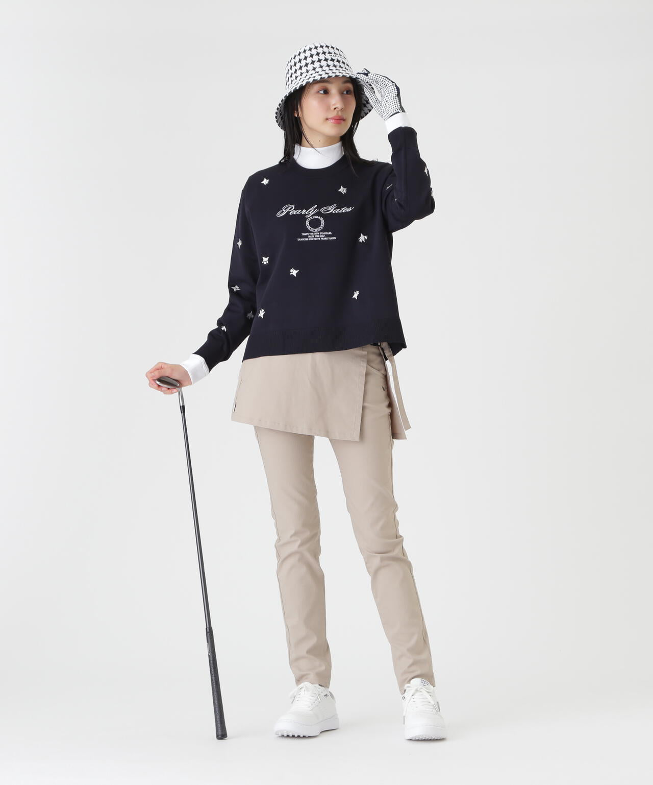 C/Peストレッチカルゼ5ポケットパンツ (WOMENS) | PEARLY GATES