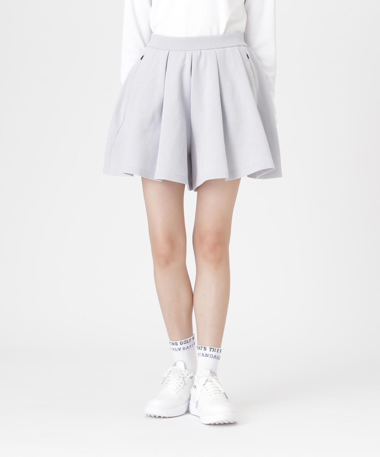 16GメッシュWJQニットショートパンツ (WOMENS) | PEARLY GATES