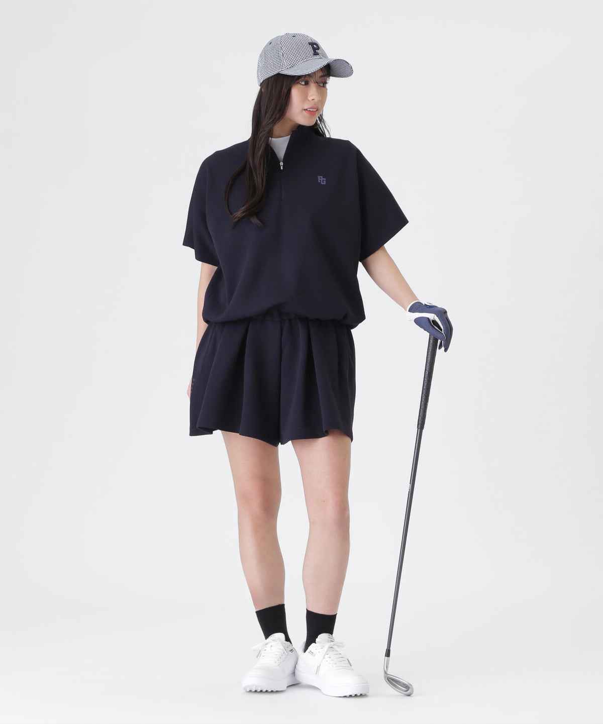 16GメッシュWJQニットショートパンツ (WOMENS)