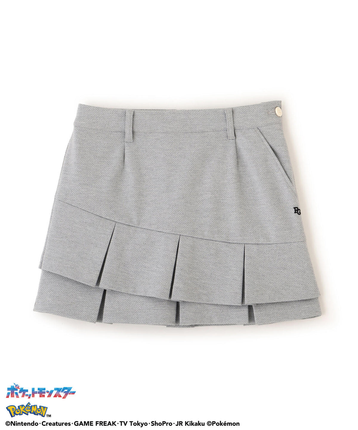 [PEARLYGATES×Pokémon] ポケモン INFITEX×HONEYCOMBジャガードニットスカート (WOMENS)