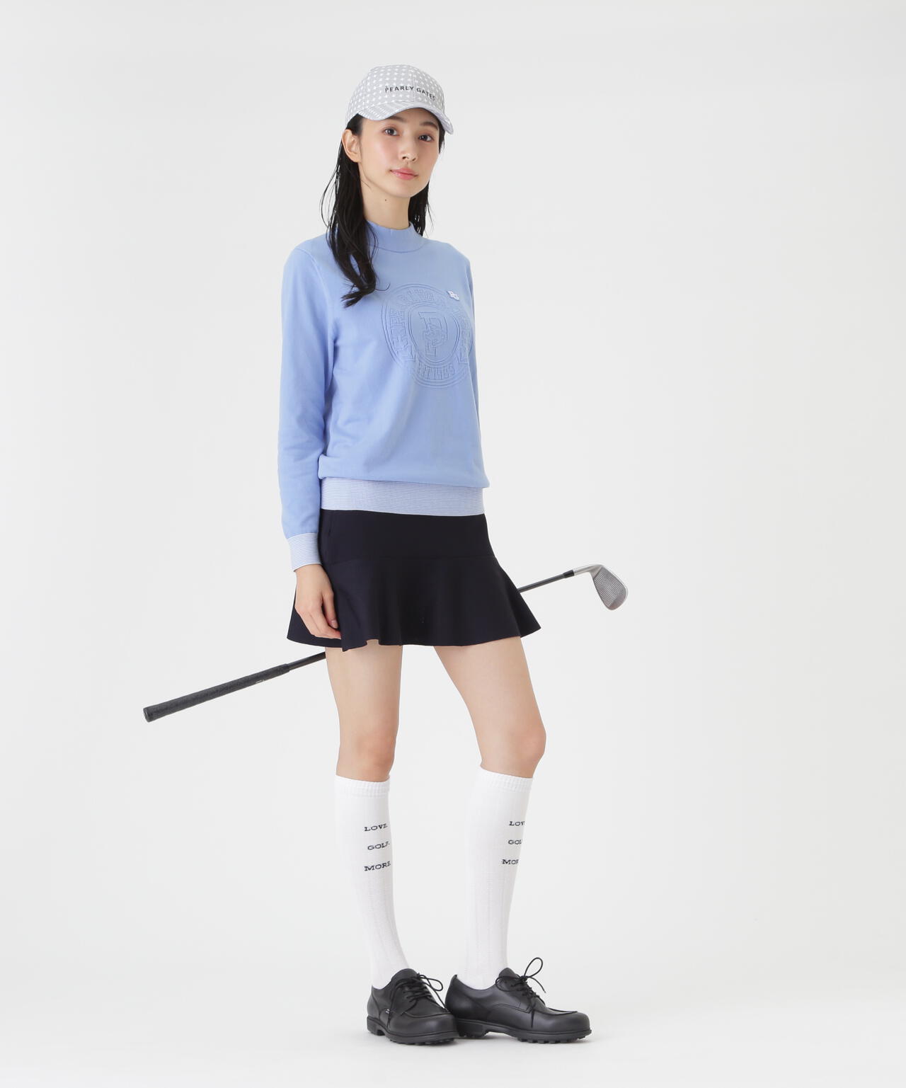 16GメッシュWJQニットスカート (WOMENS) | PEARLY GATES（パーリー