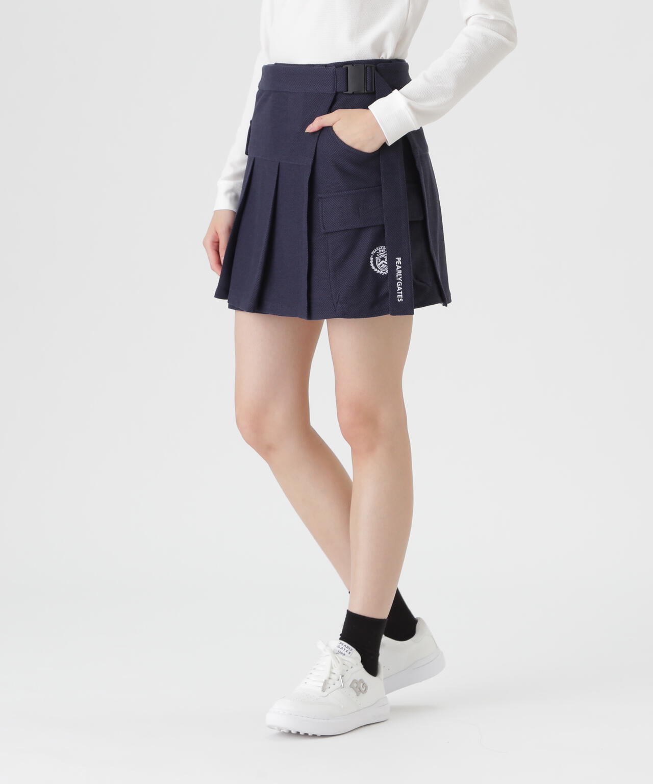Pe蜂巣メッシュスカート (WOMENS) | PEARLY GATES（パーリーゲイツ