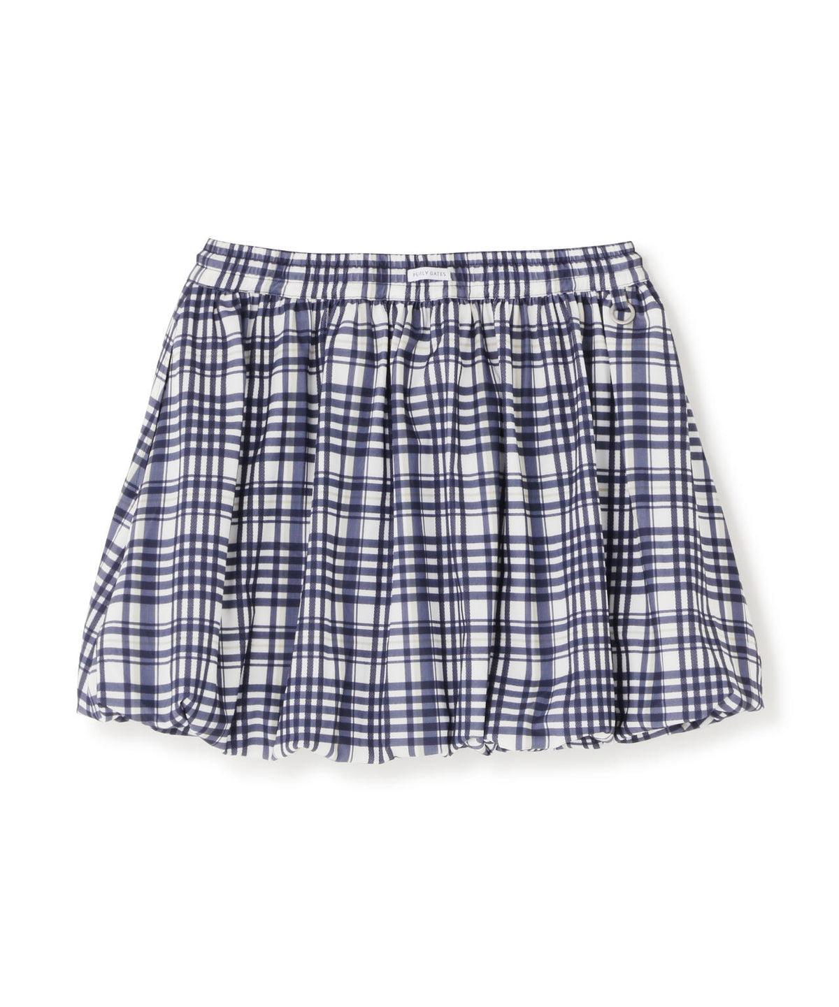 Peストレッチトリコットメッシュスカート ＜チェック柄＞ (WOMENS)