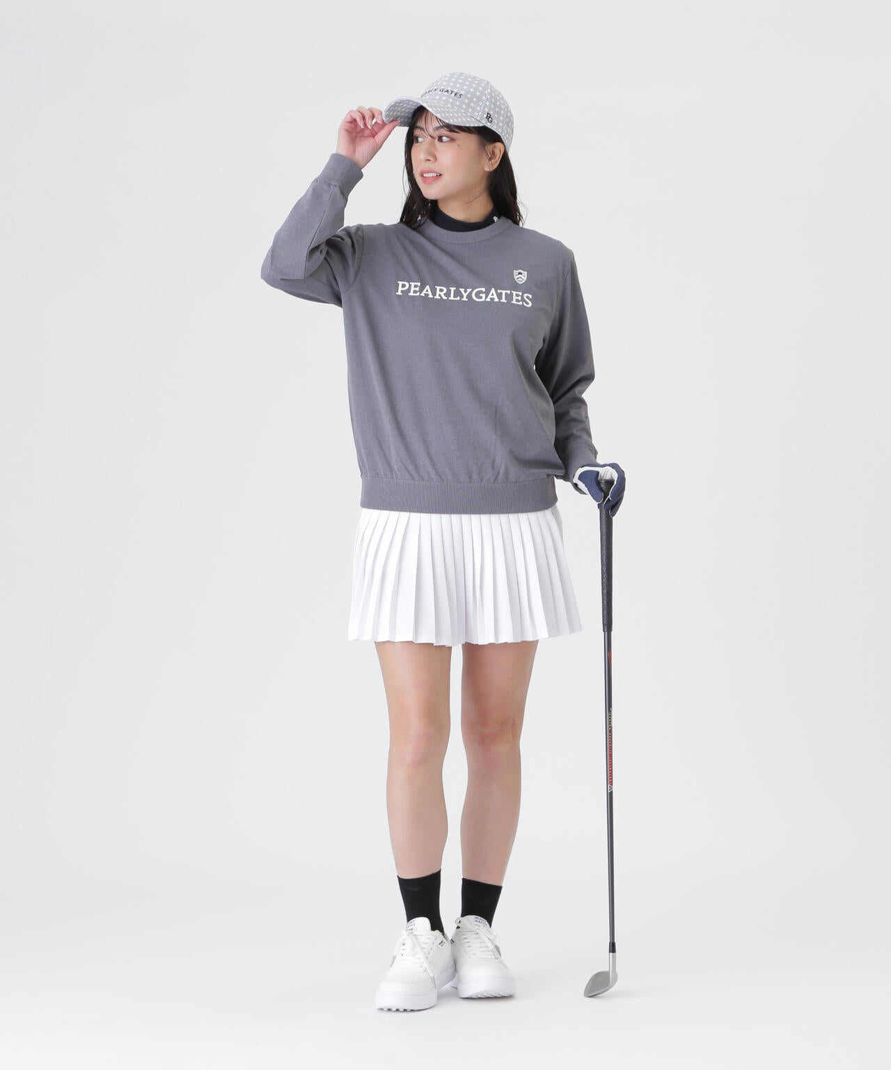 TEXBRID丸編みメッシュスカート (WOMENS) | PEARLY GATES（パーリー