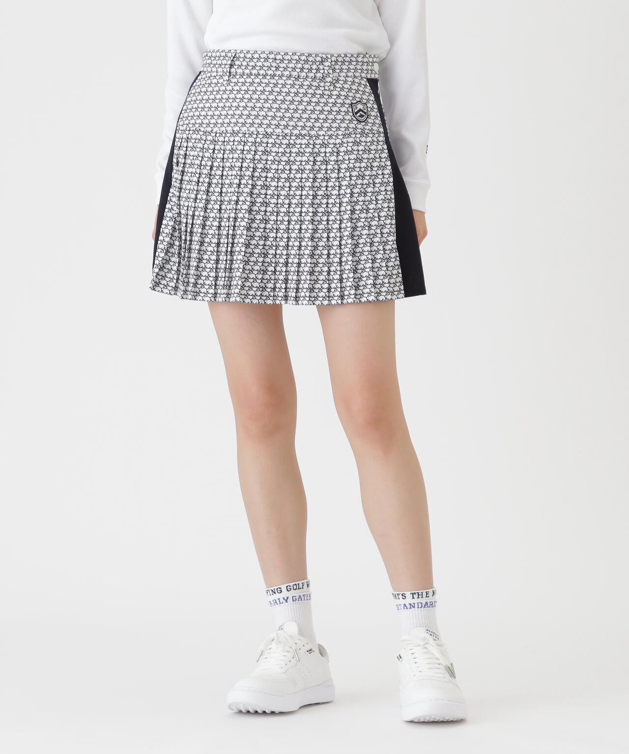TEXBRID丸編みメッシュスカート ＜もちうさぎ柄＞ (WOMENS) | PEARLY