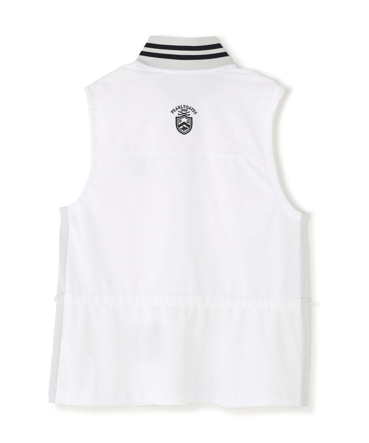 TEXBRID丸編みメッシュフルジップスタンドベスト (WOMENS)