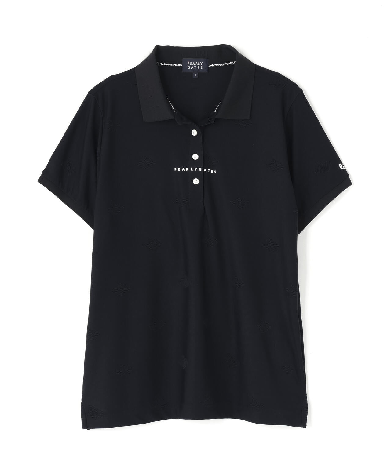 メッシュジャガード半袖ポロシャツ (WOMENS)