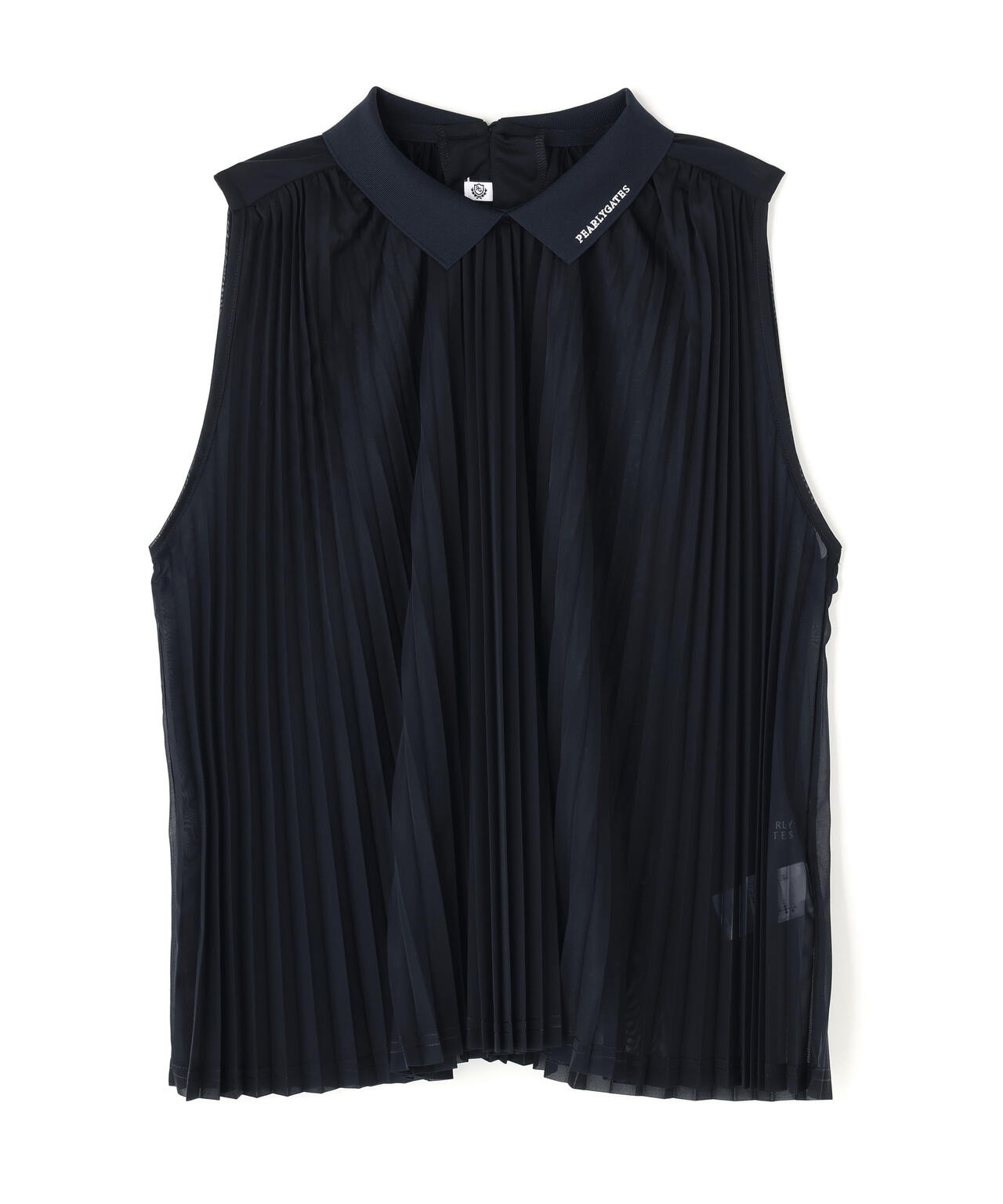 マットトリコットスリーブレスポロシャツ (WOMENS)