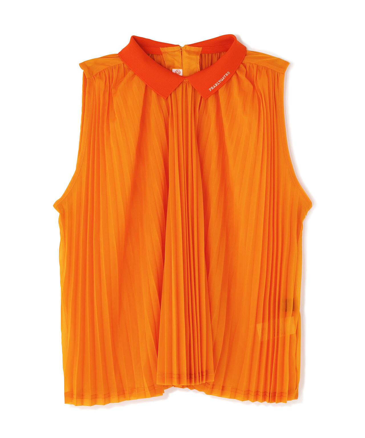 マットトリコットスリーブレスポロシャツ (WOMENS)