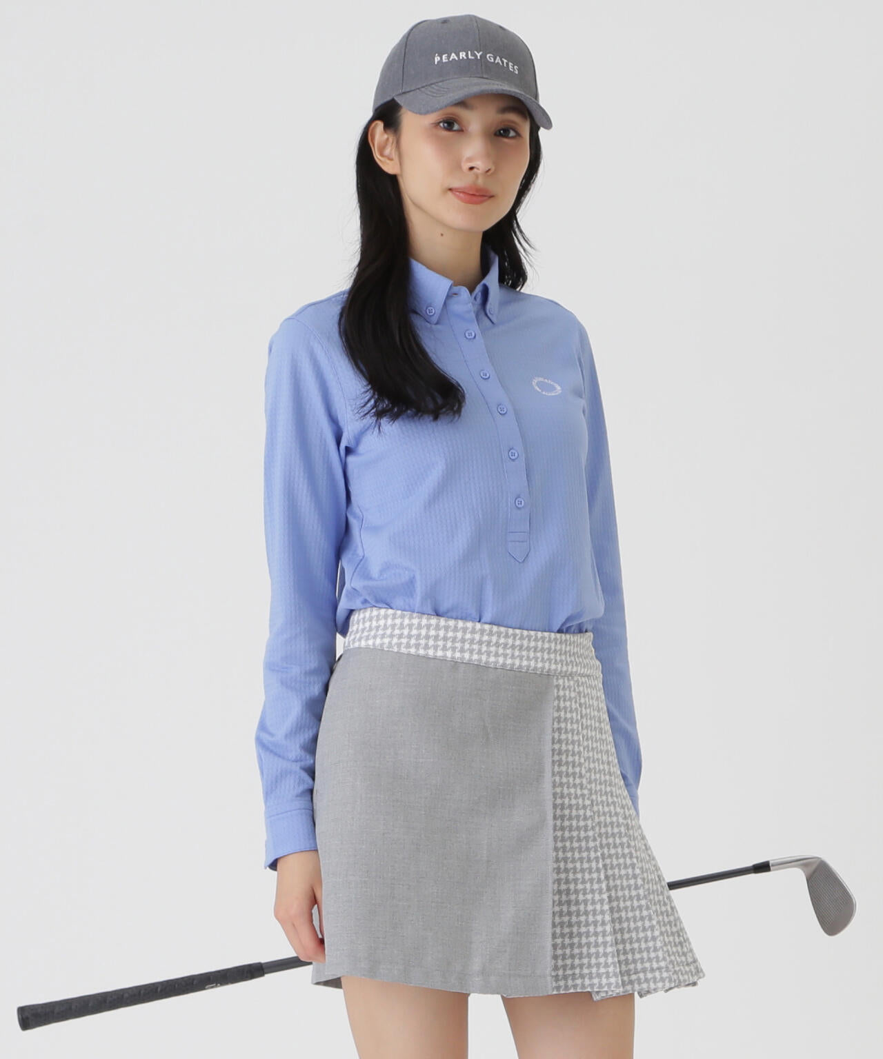 ウィンドミルストライプサッカー長袖カットソープルオーバー (WOMENS