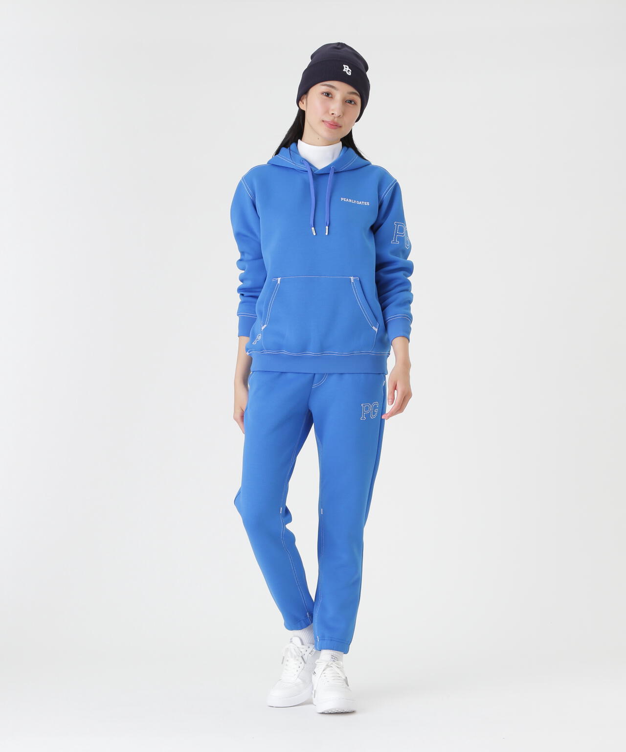 Pe/R変形ダンボールフーディプルオーバー (WOMENS) | PEARLY GATES
