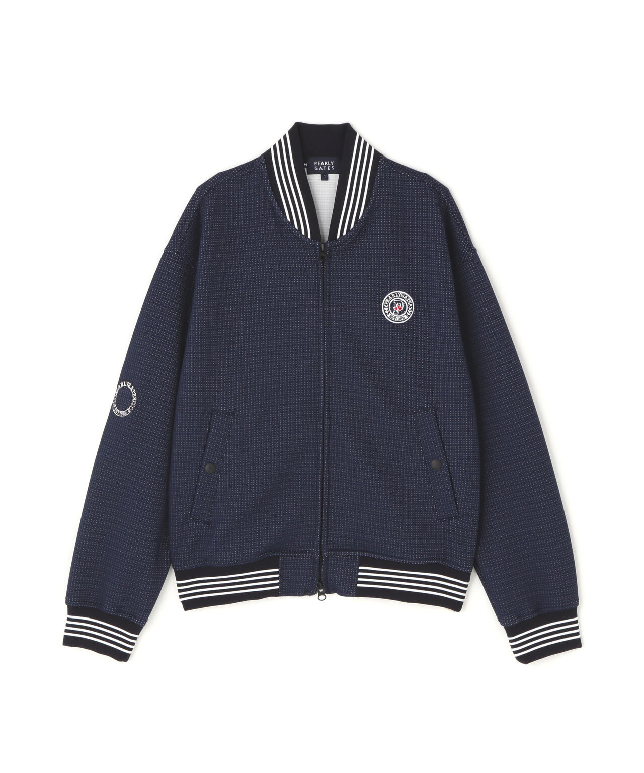 ステッチキルトジャガードカットブルゾン (WOMENS) | PEARLY GATES