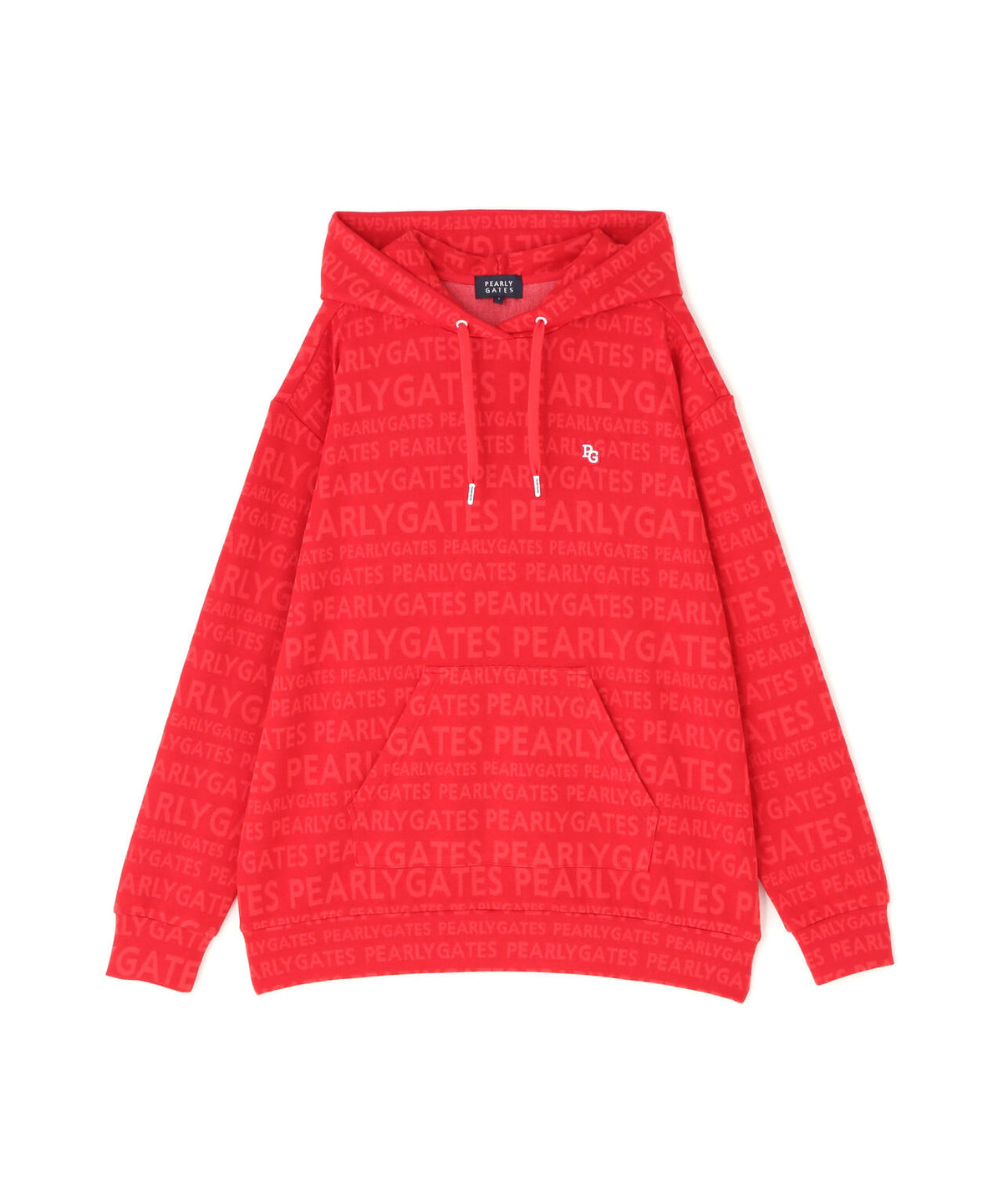 ロゴジャガードダンボール長袖トップス (WOMENS)
