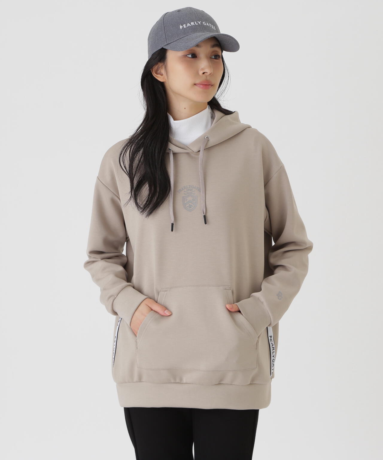ダンボールフーディプルオーバー (WOMENS) | PEARLY GATES（パーリー