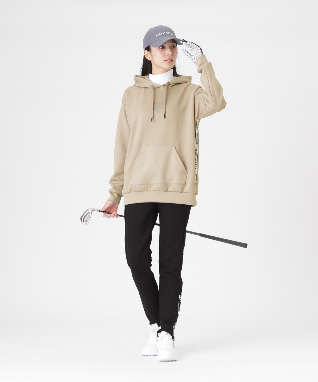 ダンボールフーディプルオーバー (WOMENS) | PEARLY GATES（パーリー