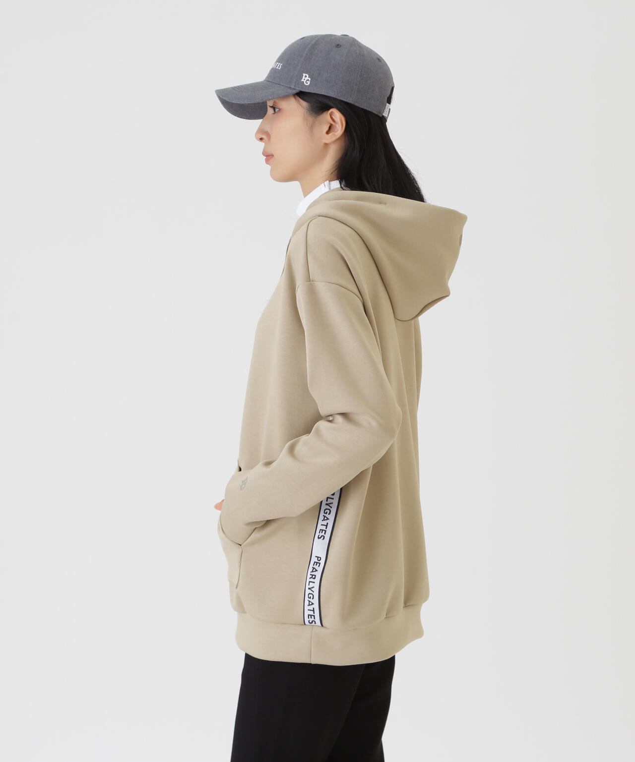 ダンボールフーディプルオーバー (WOMENS) | PEARLY GATES（パーリー