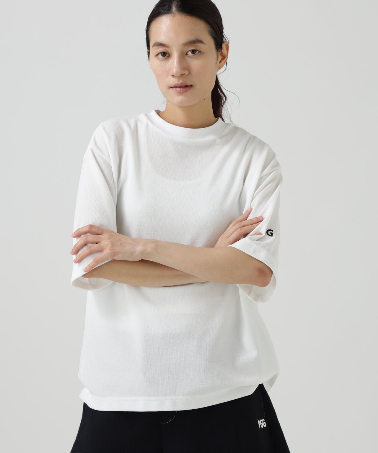 PGG】【直営店舗&公式オンライン限定」SNAPTEX裏パイル半袖Tシャツ