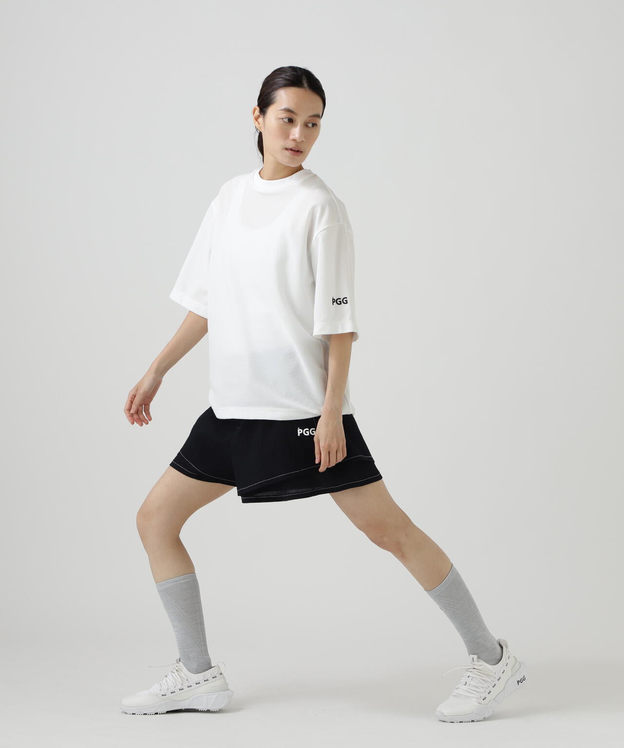 PGG】【直営店舗&公式オンライン限定」SNAPTEX裏パイル半袖Tシャツ
