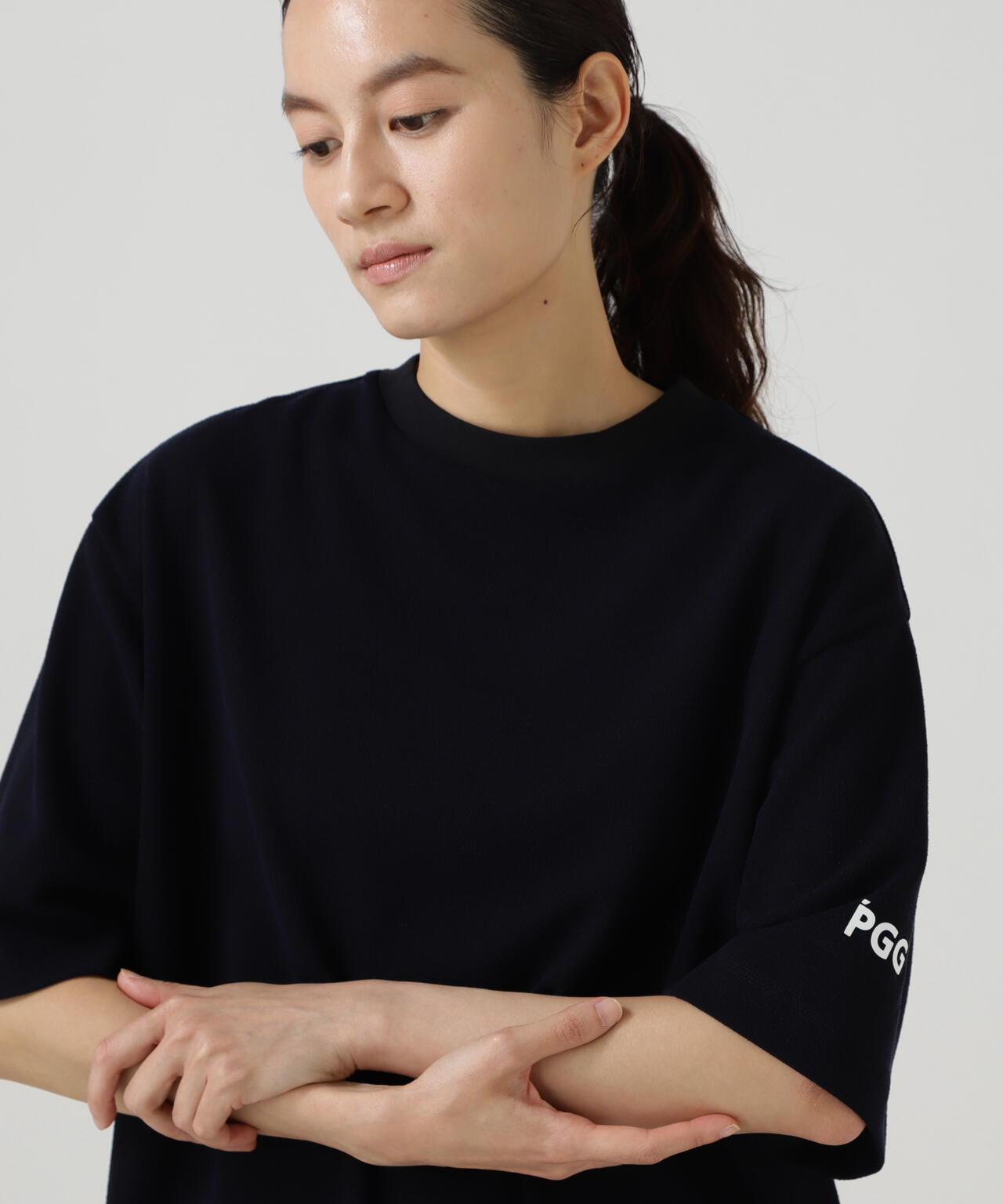 PGG】【直営店舗&公式オンライン限定」SNAPTEX裏パイル半袖Tシャツ