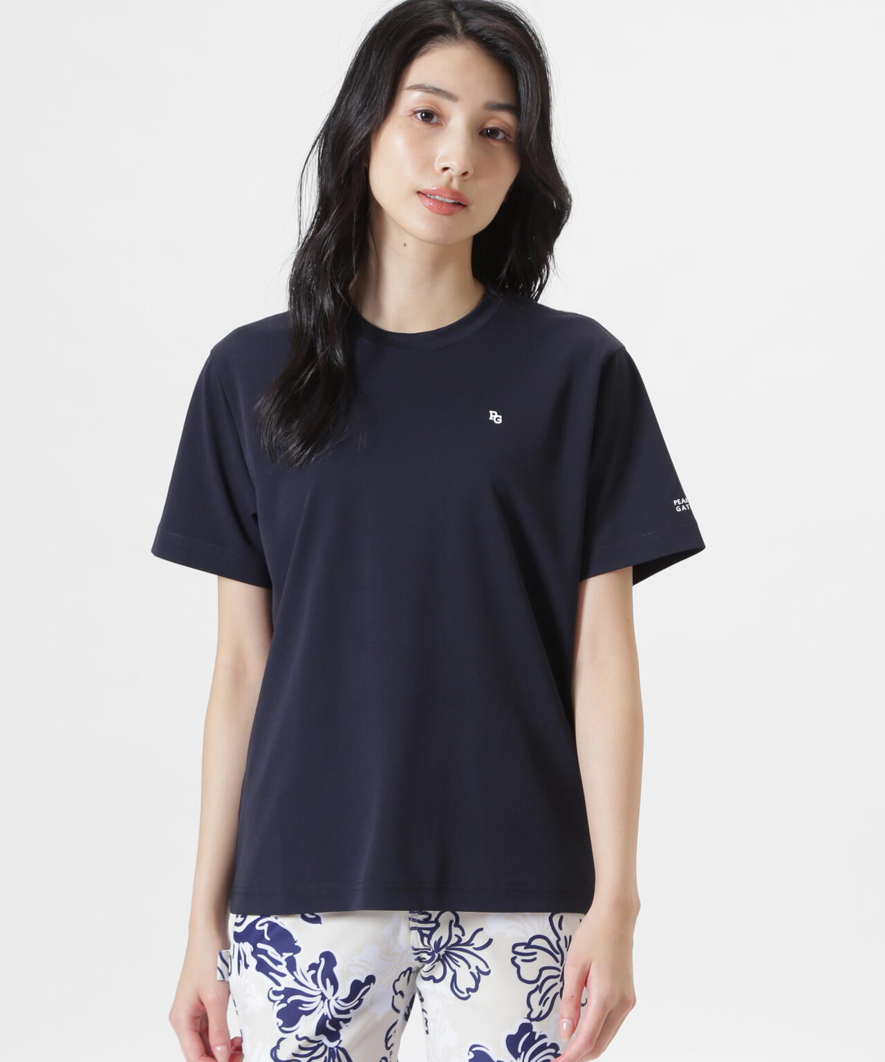 【新着】【4月末迄の値引中】PEARLY GATES ロゴTシャツ 6サイズ カノコストレッチ半袖Tシャツ | PEARLY GATES（パーリーゲイツ