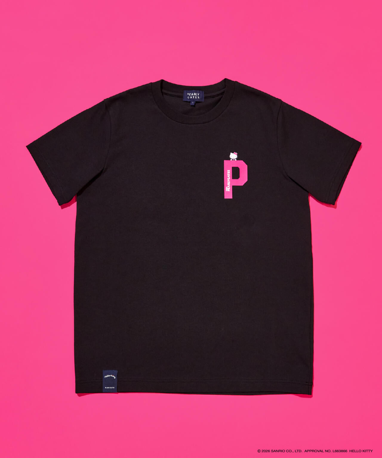 【Hello Kitty×PEARLY GATES】Tシャツ（LADIES）