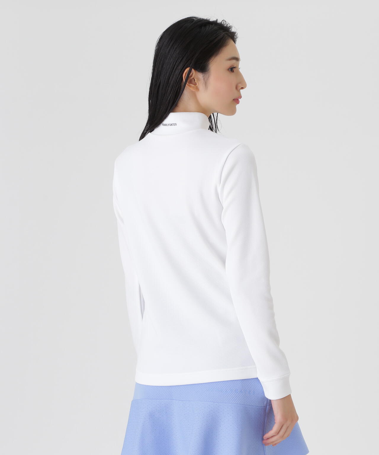 カノコダンボール長袖ハイネックカットソー (WOMENS) | PEARLY GATES