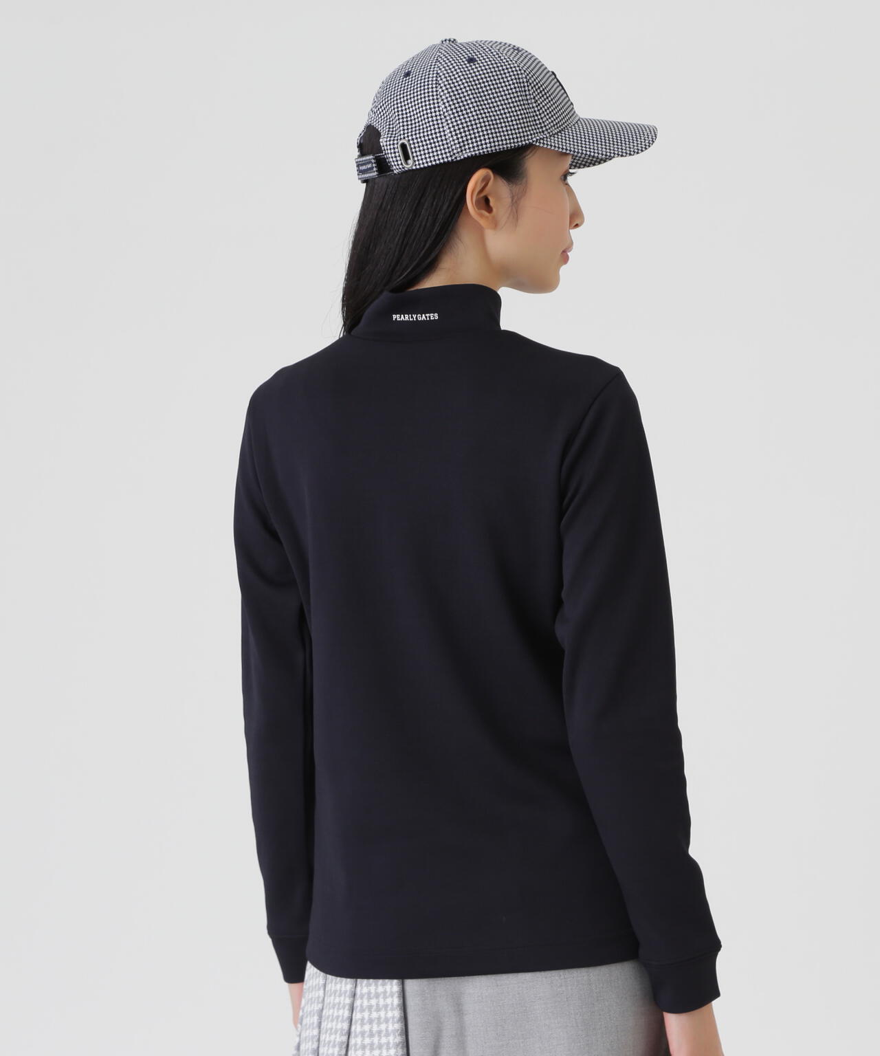 カノコダンボール長袖ハイネックカットソー (WOMENS) | PEARLY GATES