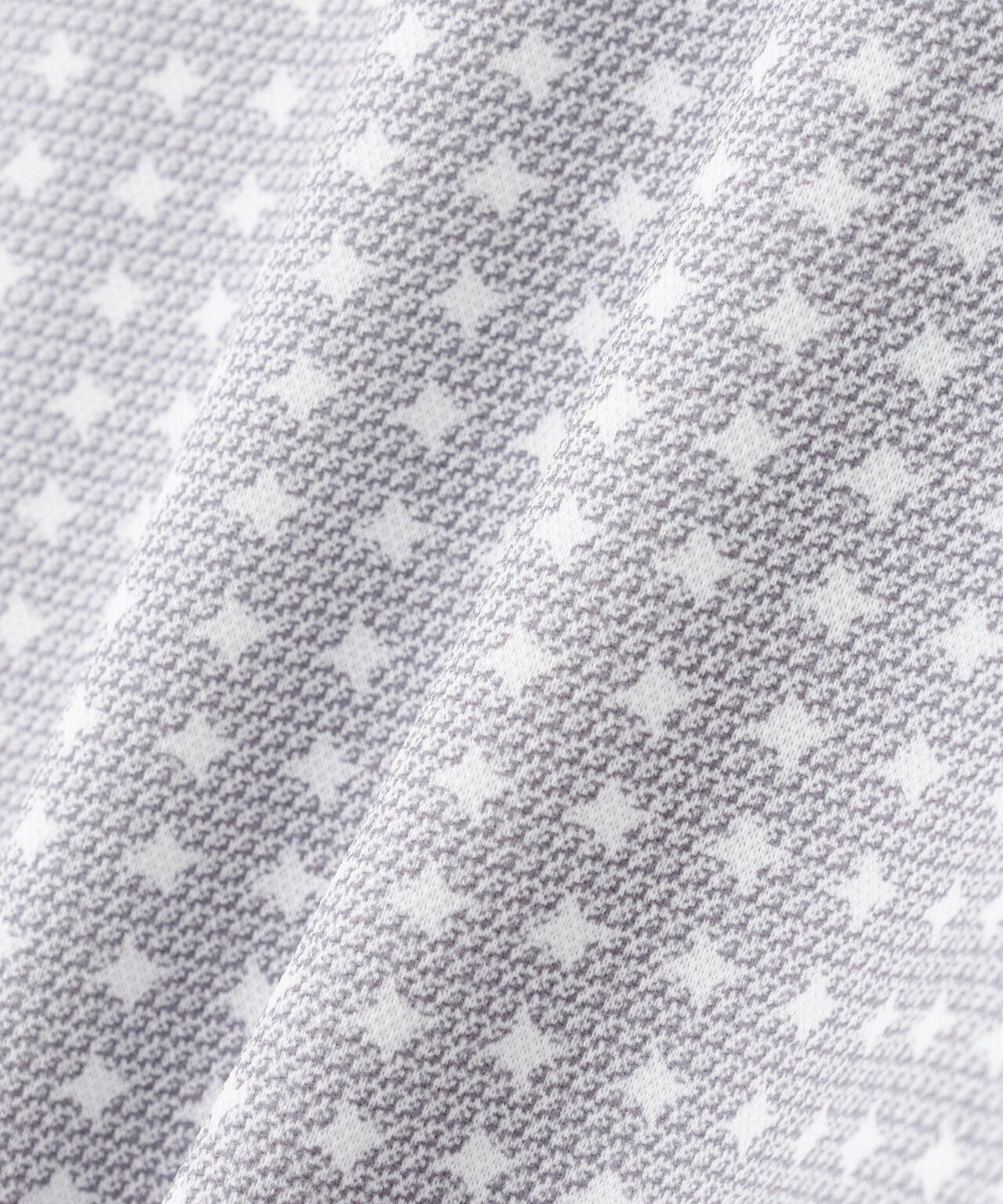 カノコダンボール長袖ハイネックカットソー ＜手裏剣千鳥柄＞ (WOMENS)