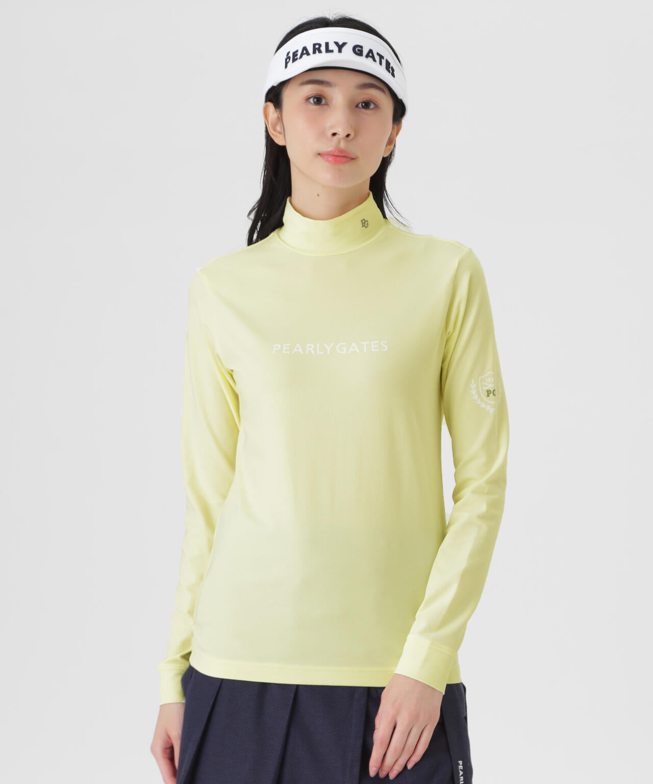 スーピマベア天長袖ハイネックカットソー (WOMENS) | PEARLY GATES