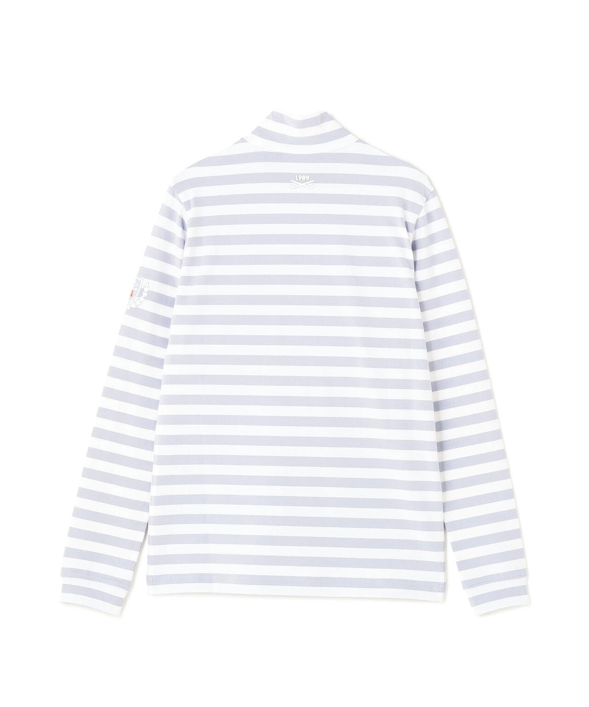 スーピマベア天長袖ハイネックカットソー ＜ボーダー柄＞ (WOMENS)