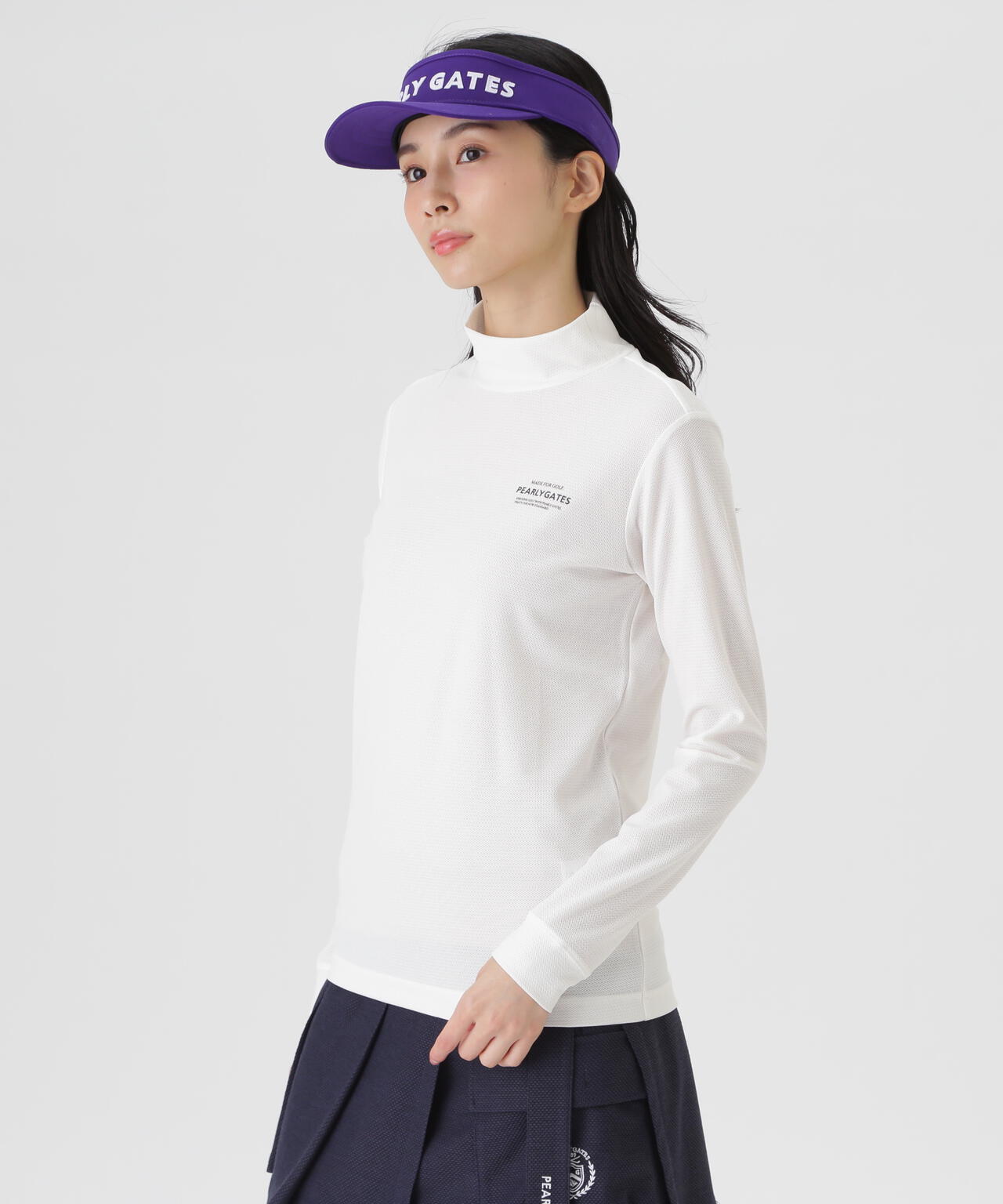 37.5×FTYメッシュ長袖ハイネックカットソー ＜PG BODY＞ (WOMENS