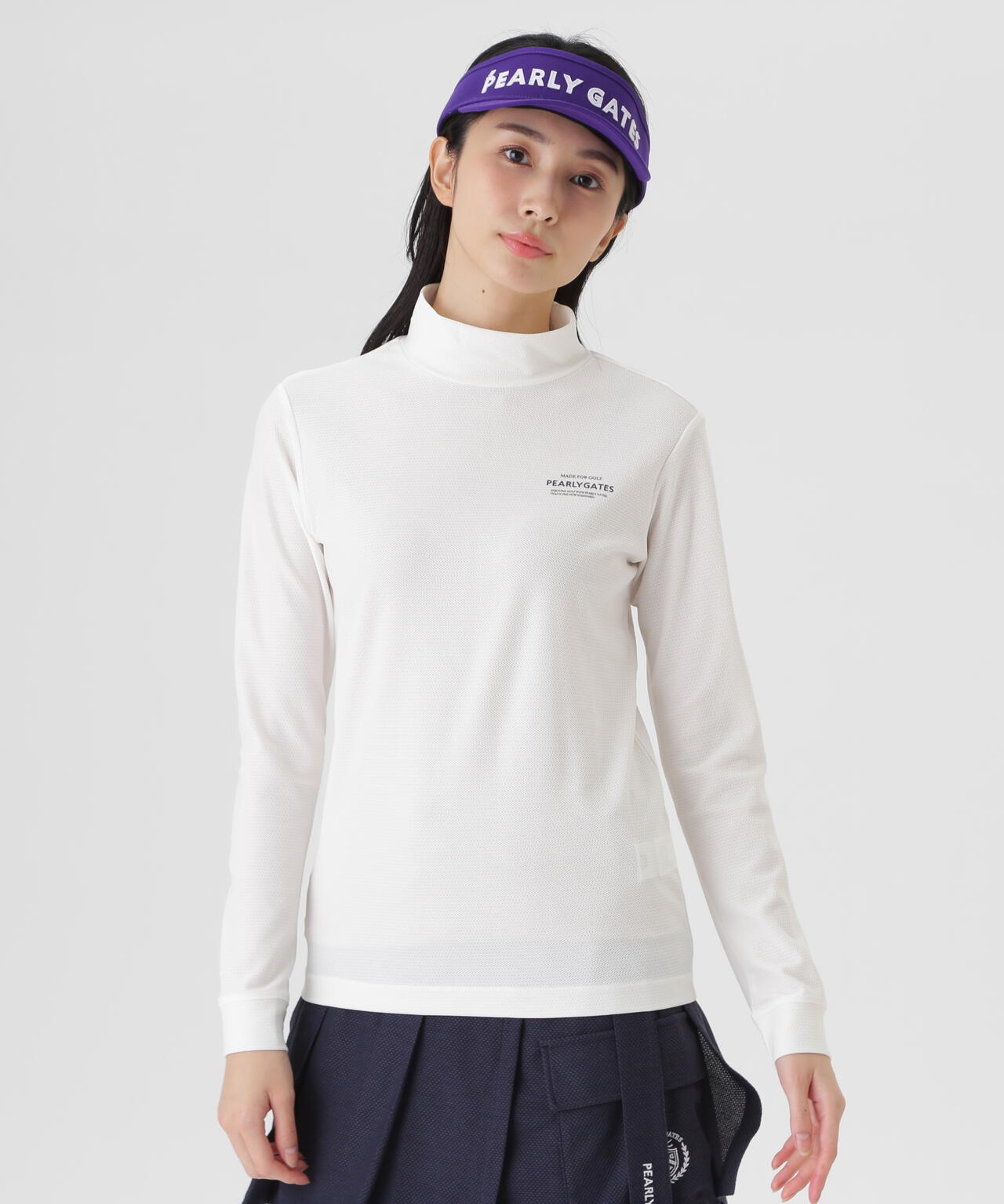 37.5×FTYメッシュ長袖ハイネックカットソー ＜PG BODY＞ (WOMENS