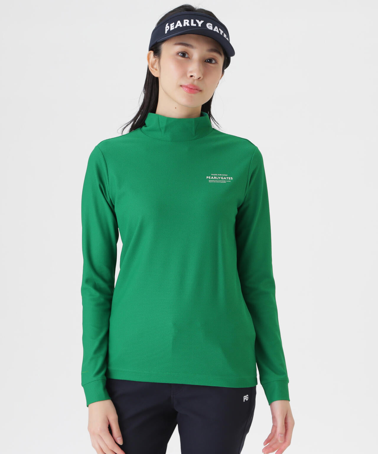 37.5×FTYメッシュ長袖ハイネックカットソー ＜PG BODY＞ (WOMENS