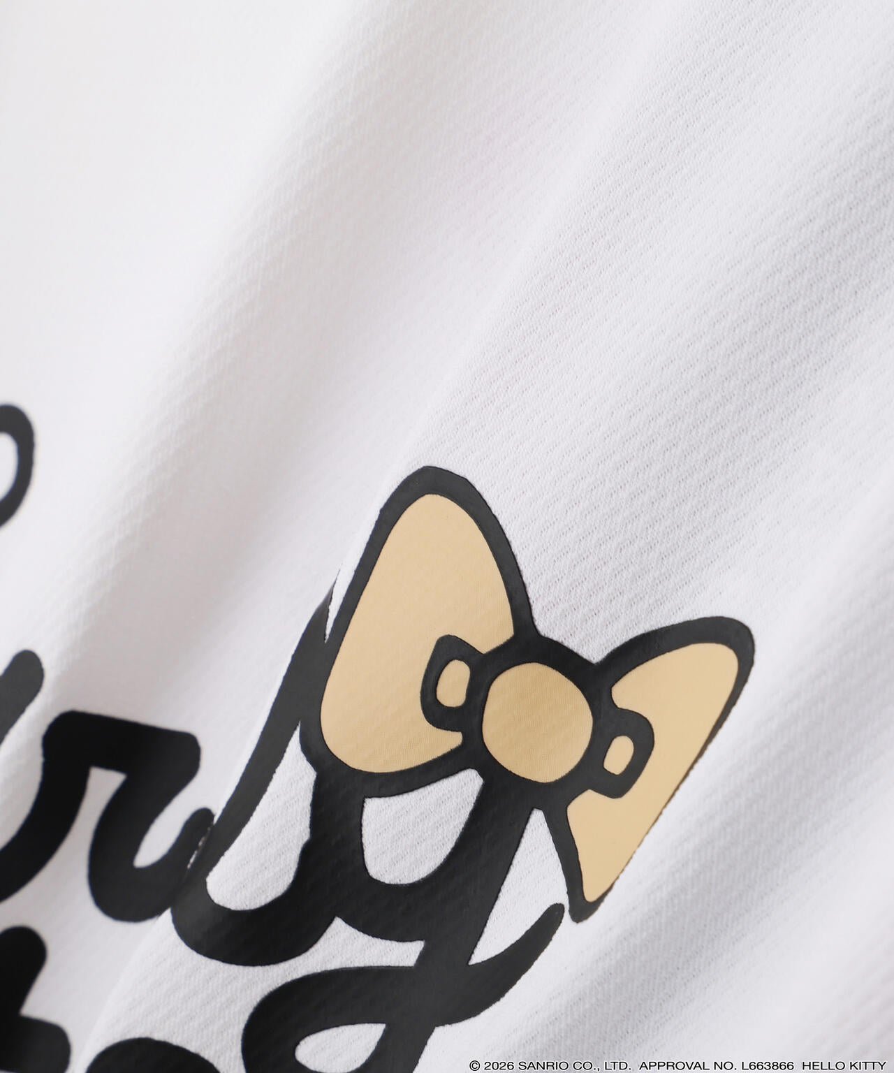 HELLO KITTY × PEARLY GATES summer season】ツイル調ハイストレッチ