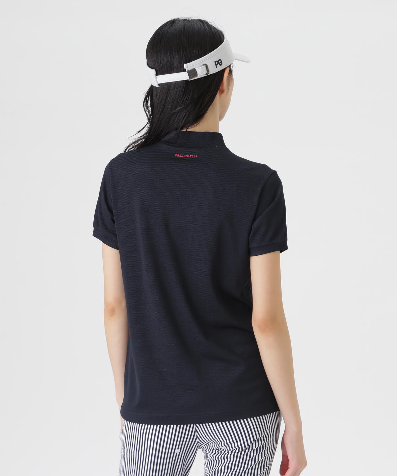 2WAYトリコット半袖ハイネックカットソー (WOMENS) | PEARLY GATES