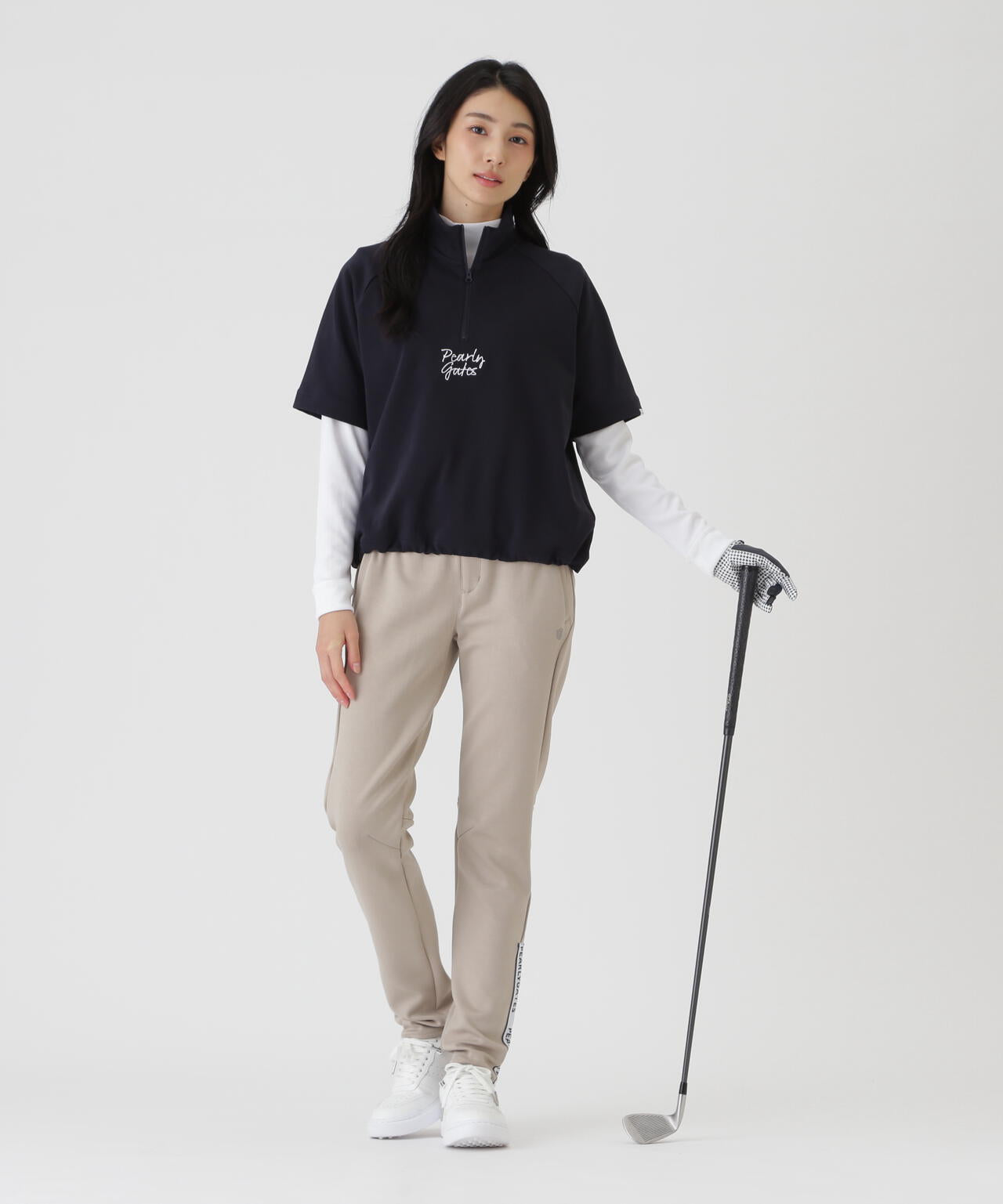 サイズ：1 PGG PEARLY GATES パーリーゲイツ ハーフジップ … PEARLYGATES×Colantotte] TC裏毛ハーフジップ (WOMENS) | PEARLY GATES