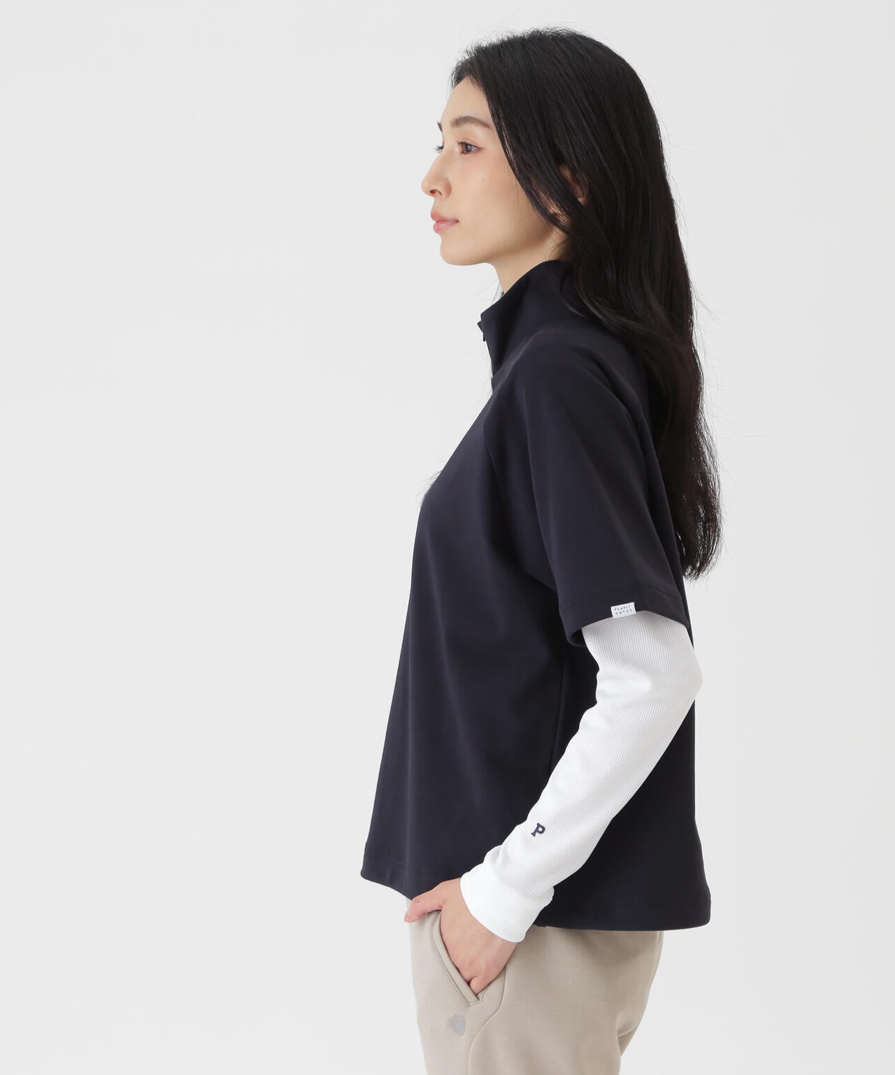 PEARLYGATES×Colantotte] TC裏毛ハーフジップ (WOMENS) | PEARLY GATES
