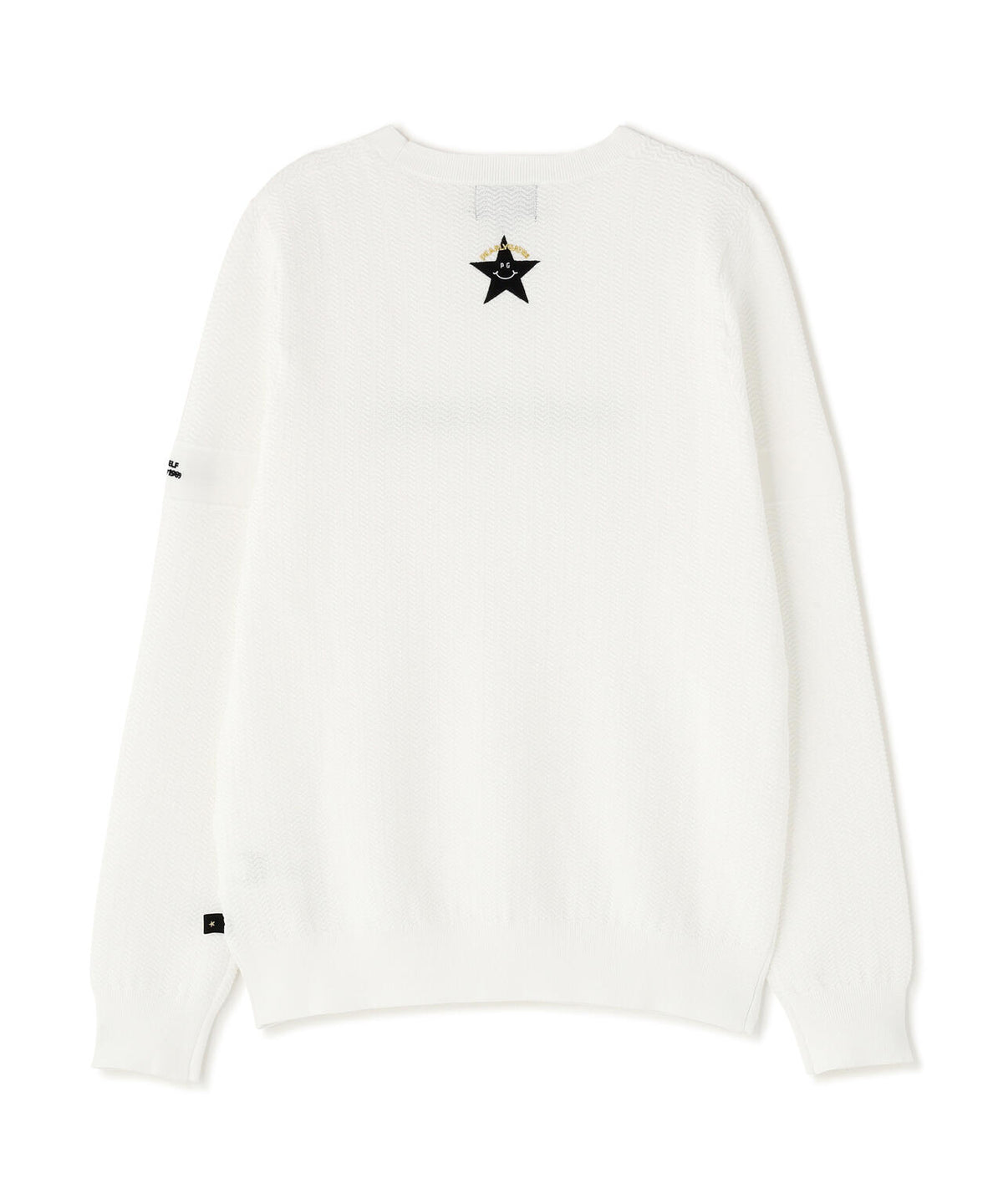 [PGisPG] 14Gヘリンボーンジャガードクルーネックニットプルオーバー (WOMENS)