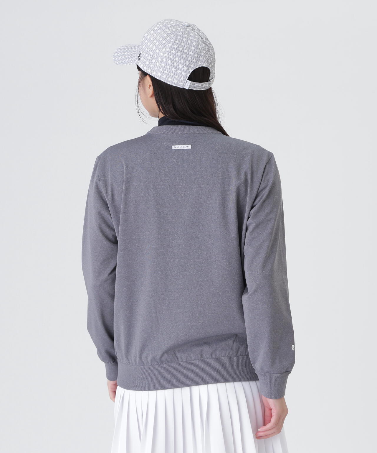 Pyヤーンベア天竺クルーネックニットプルオーバー (WOMENS) | PEARLY