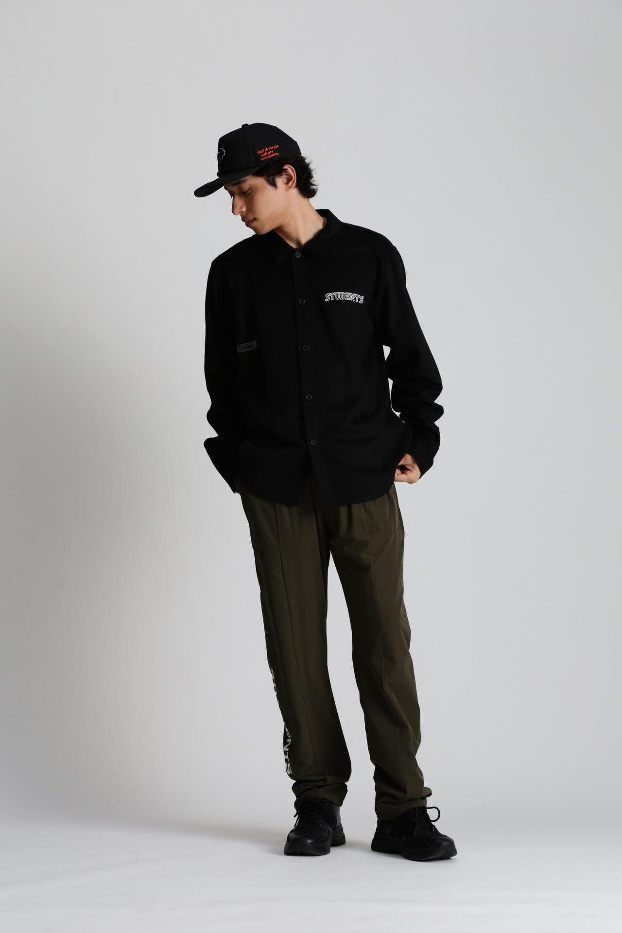 新品 Students Golf テクニカルパンツ ブラック L ゴルフ Students Golf】テクニカルパンツ | Awesome Golf（オーサム