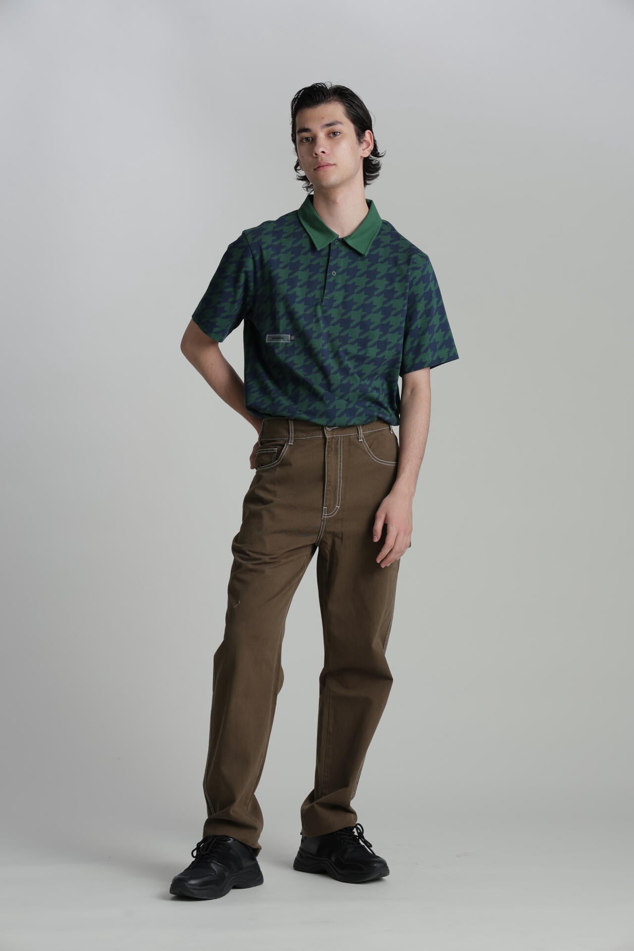 Students Golf】キャビンダー 千鳥格子 ポロシャツ | Awesome Golf