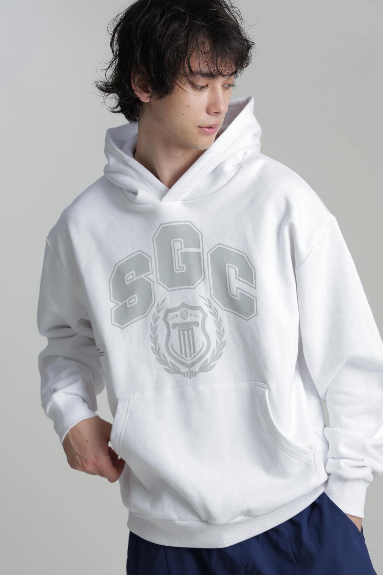 オーサムゴルフ　メンズパーカー　サイズL Students Golf】ユニ プルオーバー パーカー | Awesome Golf（オーサム