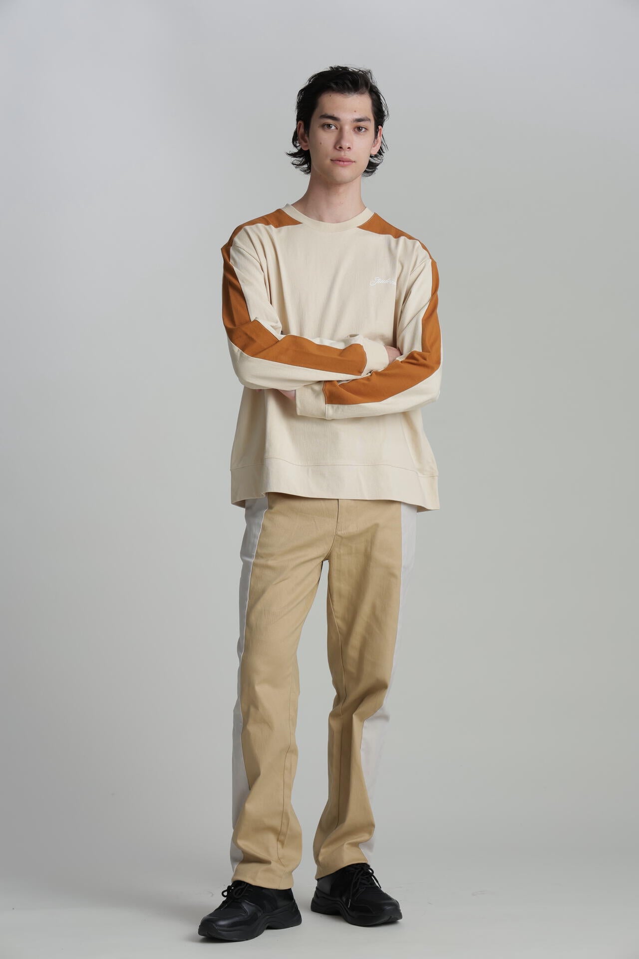 【美品】Students Golf スチューデンツゴルフ プルオーバーシャツ S Students Golf】ロンド 長袖プルオーバー | Awesome Golf（オーサム